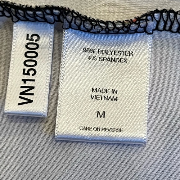 NEW YORK & COMPANY black/ floral dress size M - Picture 8 of 8